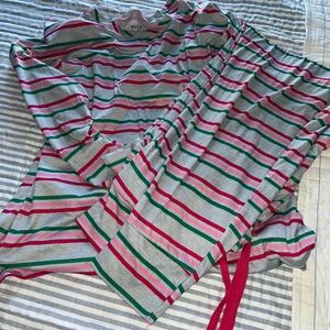 Bundle of five sets of holiday pajamas